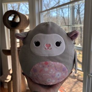 Elea the lamb sheep gray and pink Squishmallows EASTER EDITION NWT 8in